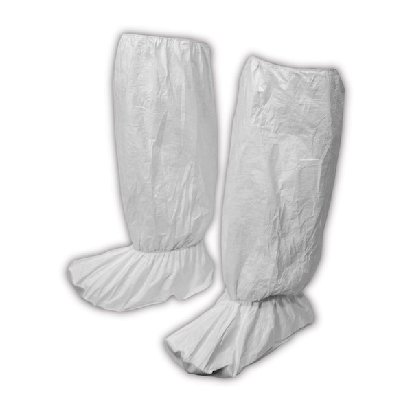 Magid Disposable Shoe Covers, Tyvek, White, Slip Resistant Sole: Yes , 3XL SC116-XXXL - main